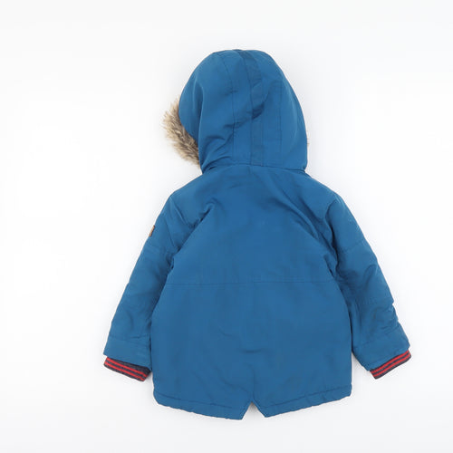 NEXT Boys Blue Jacket Size 18-24 Months Zip