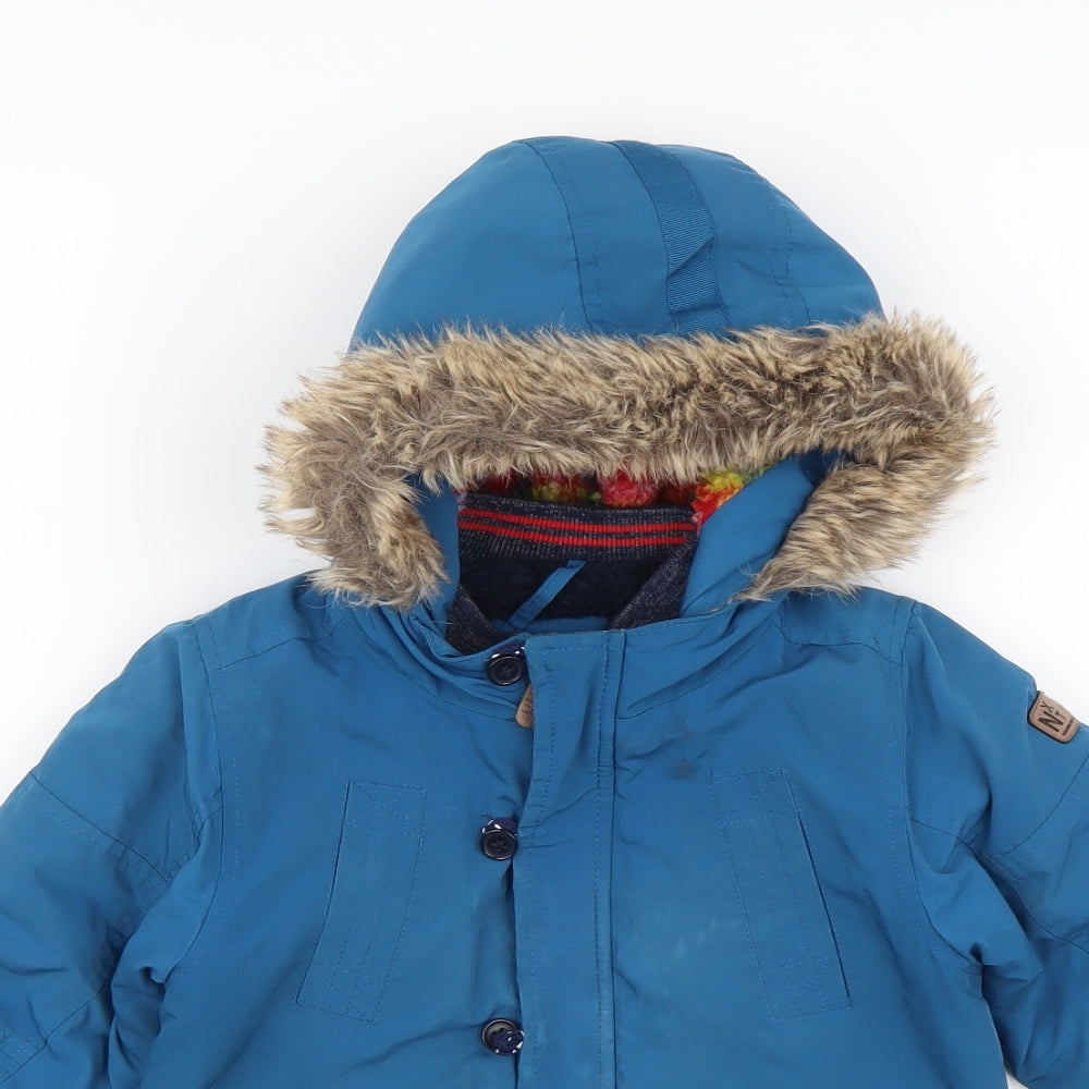 NEXT Boys Blue Jacket Size 18-24 Months Zip