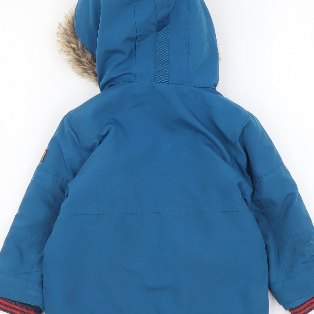 NEXT Boys Blue Jacket Size 18-24 Months Zip