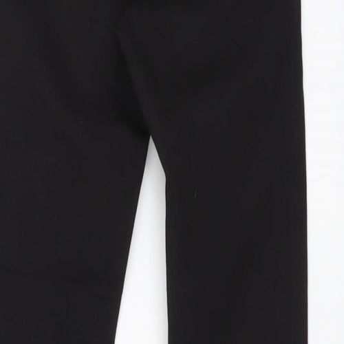 New Look Womens Black Cotton Skinny Jeans Size 4 L25 in Regular Button
