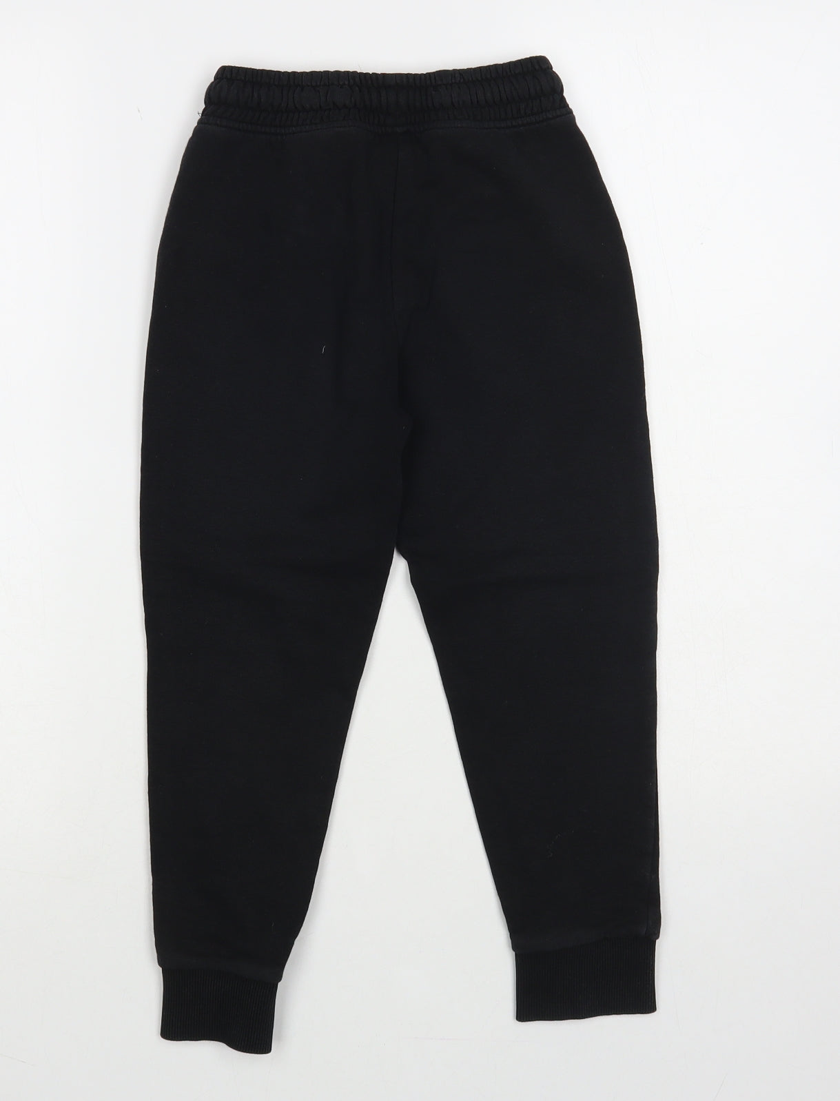 Dunnes Stores Boys Black Cotton Jogger Trousers Size 7 Years Regular Pullover