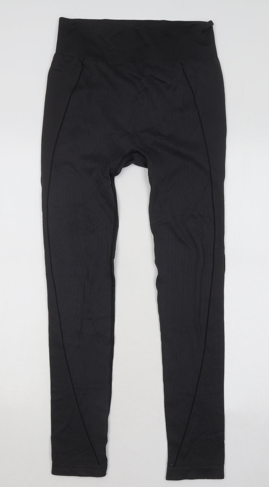 George Womens Grey Polyester Compression Leggings Size 20 L28 in Regular