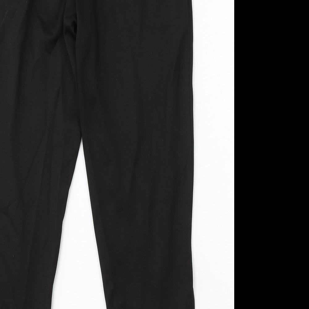 Sondico Boys Black Polyester Jogger Trousers Size 11-12 Years Regular Drawstring