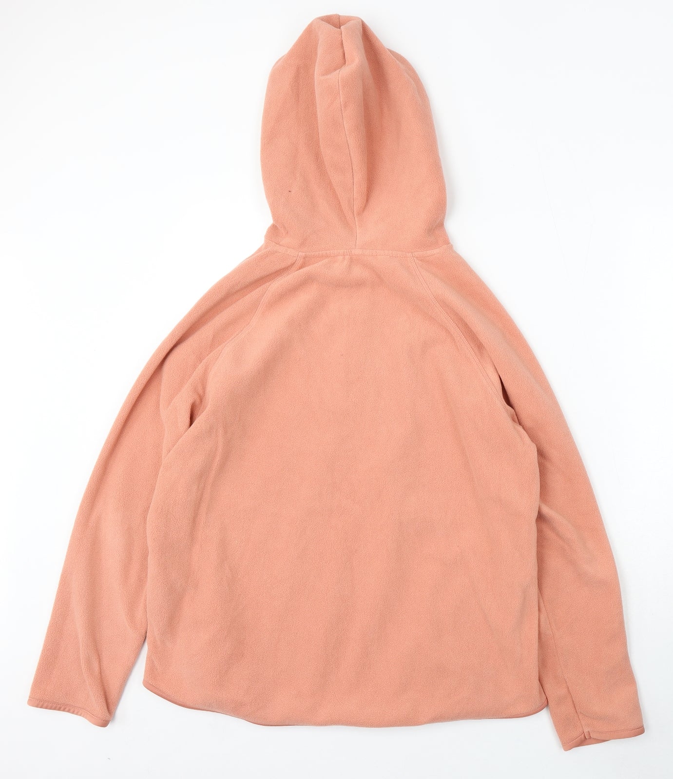 TU Womens Pink Polyester Pullover Hoodie Size 16 Zip