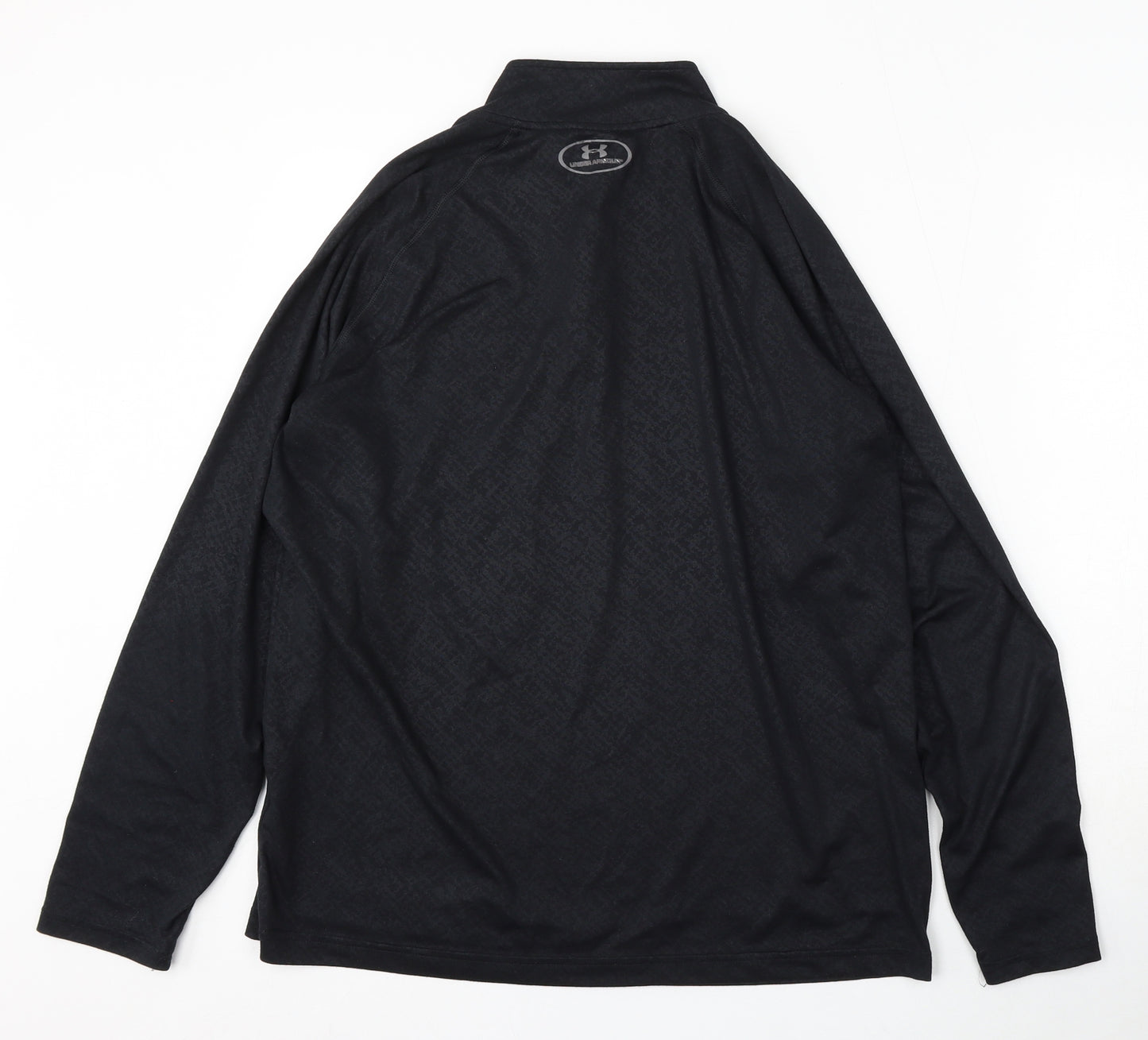 Under armour Mens Black Polyester Pullover Sweatshirt Size L