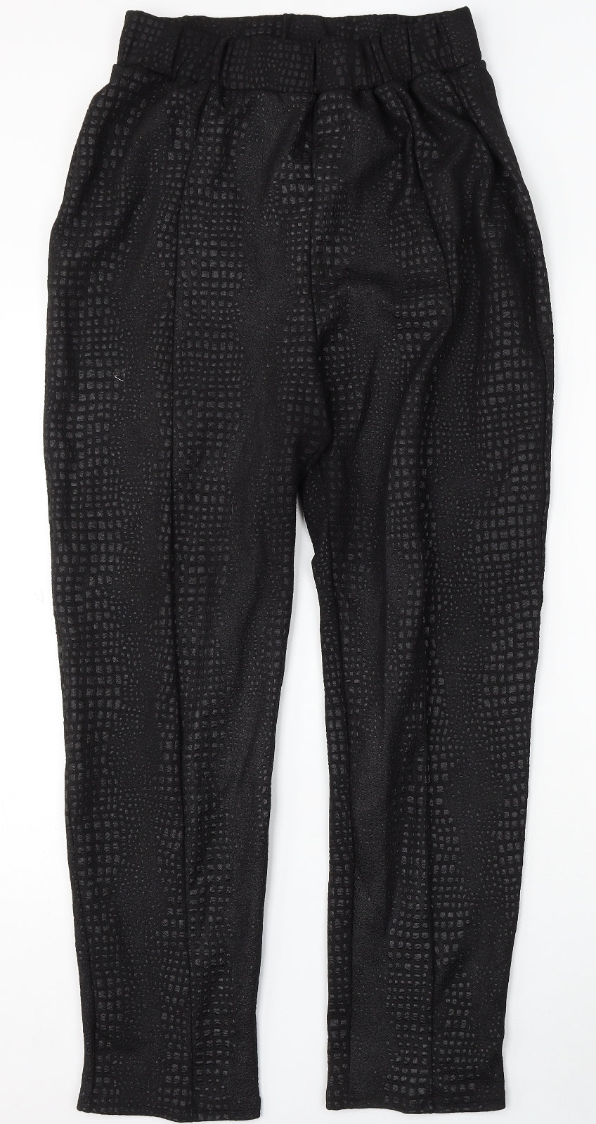 I SAW IT FIRST Womens Black Polyester Trousers Size 16 L30 in Regular