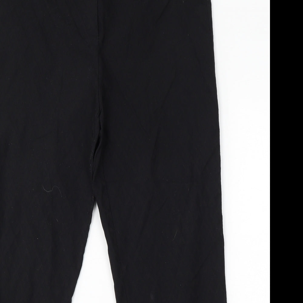Gerard Womens Black Polyester Trousers Size 38 in L27 in Regular