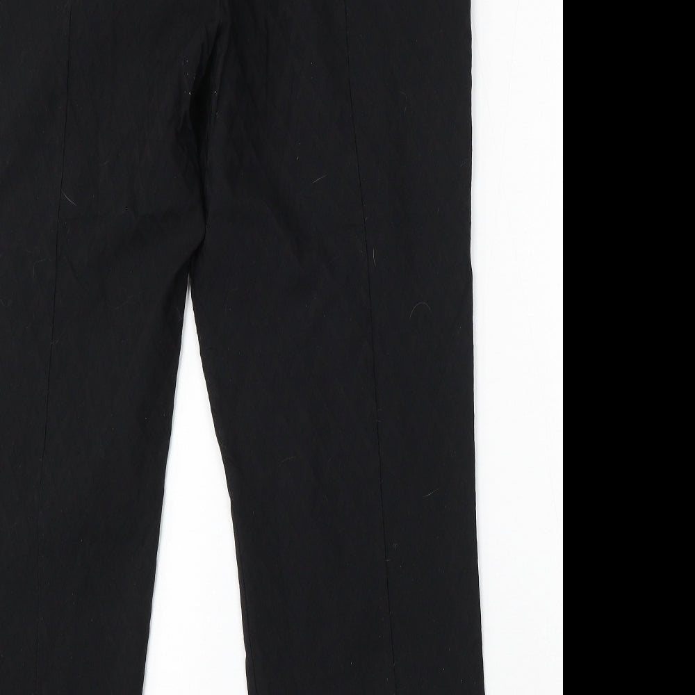 Gerard Womens Black Polyester Trousers Size 38 in L27 in Regular