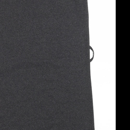 Cameo Rose Womens Grey Cotton Tank Dress Size L Round Neck