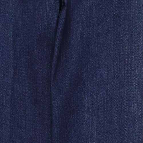 TU Womens Blue Cotton Blend Skinny Jeans Size 8 L29 in Regular Zip