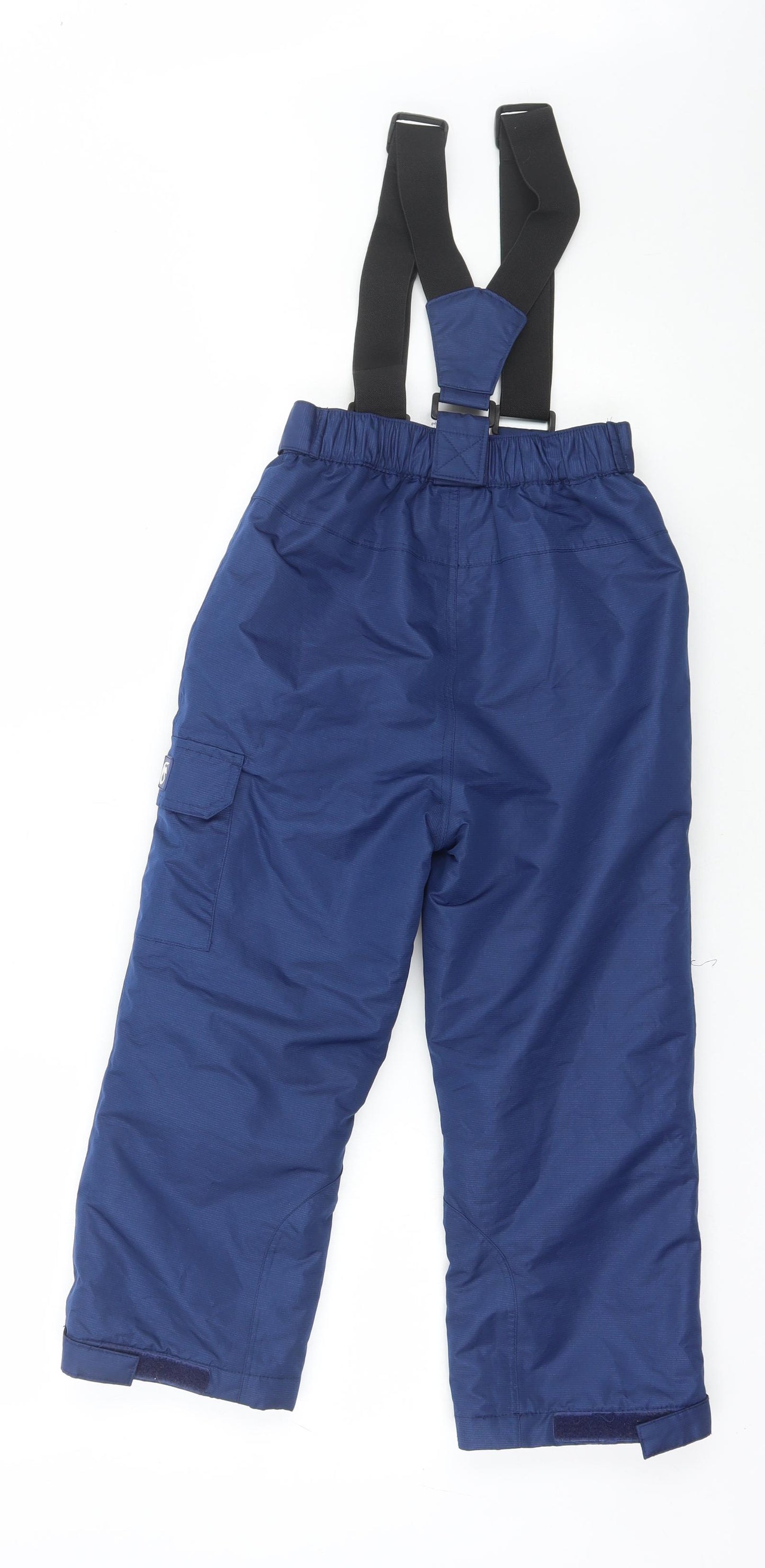 Glacier Point Boys Blue Ski Salopettes Ski Trousers Size 6-7 Years Pullover