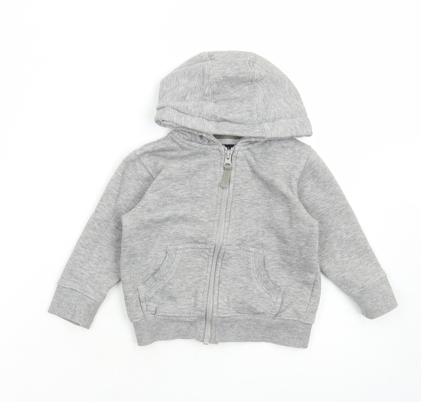 NEXT Baby Green Cotton Full Zip Jumper Size 12-18 Months Zip