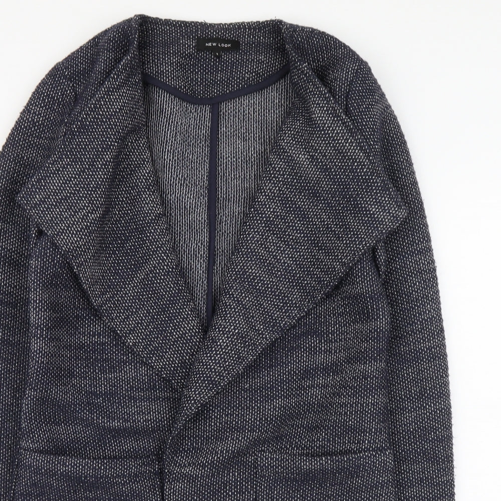 New Look Womens Blue Jacket Size 8