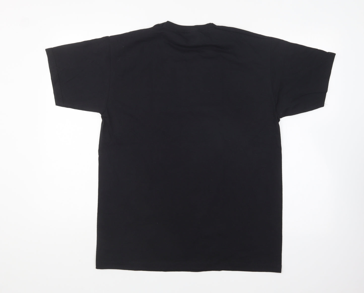 Fruit of the Loom Mens Black Cotton T-Shirt Size M Round Neck - Star Wars