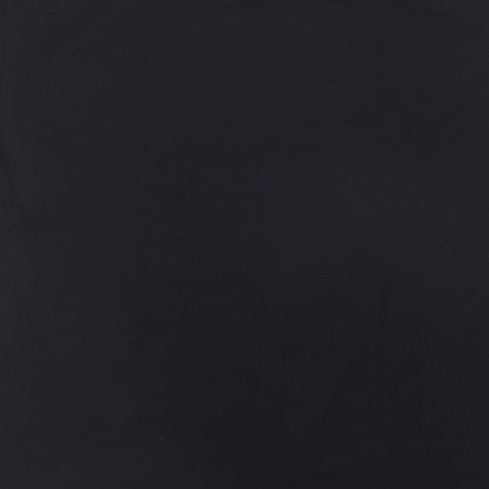 Fruit of the Loom Mens Black Cotton T-Shirt Size M Round Neck - Star Wars