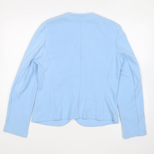Eugenia Kim Womens Blue Jacket Size 14 Button