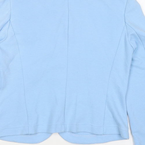 Eugenia Kim Womens Blue Jacket Size 14 Button