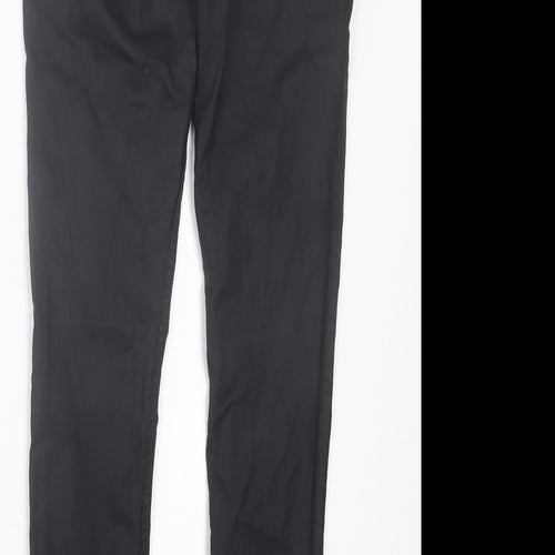 Oasis Womens Black Cotton Skinny Jeans Size 10 L31 in Regular Button