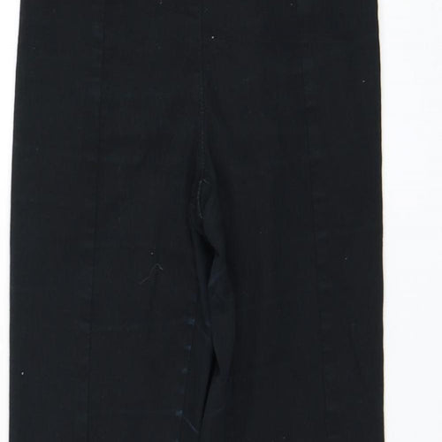 H&M Womens Black Cotton Skinny Jeans Size 8 L28 in Regular