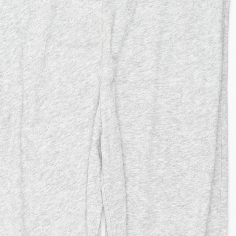 Primark Mens Grey Cotton Jogger Trousers Size M L29 in Regular Drawstring