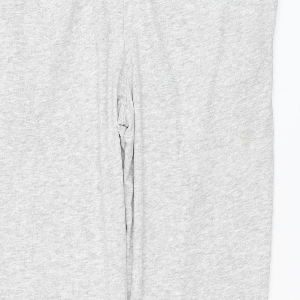 Primark Mens Grey Cotton Jogger Trousers Size M L29 in Regular Drawstring