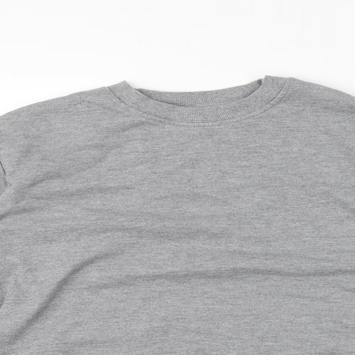 Primark Mens Grey Cotton Pullover Sweatshirt Size XS