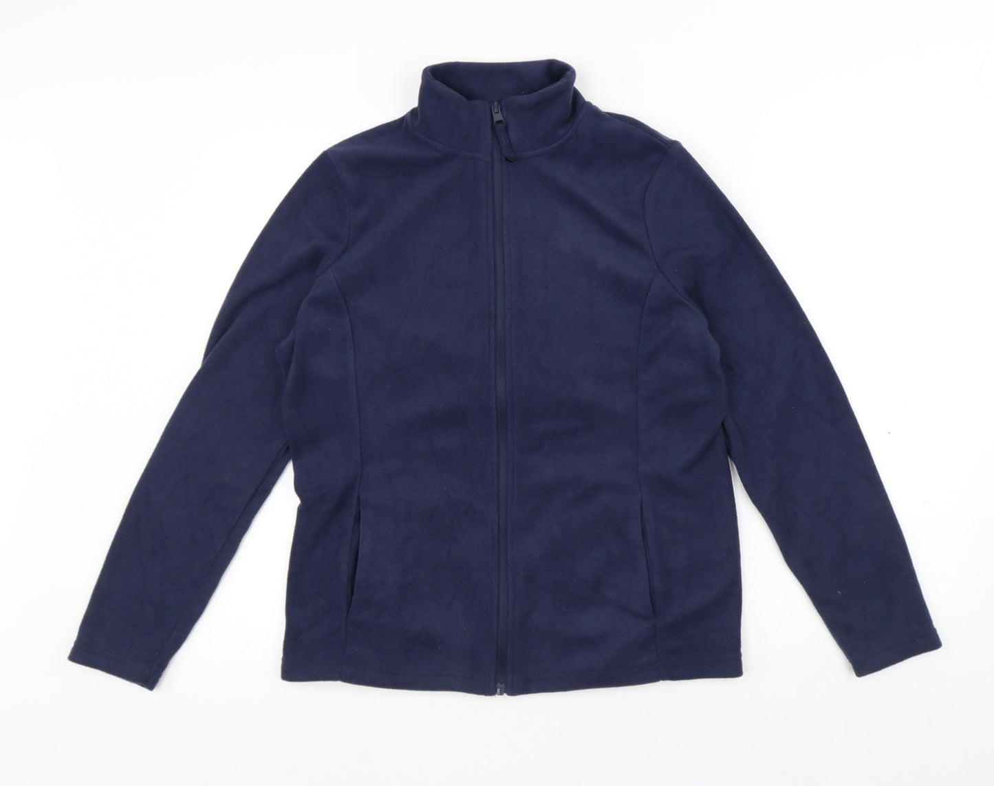 Dunnes Stores Mens Blue Polyester Full Zip Sweatshirt Size M