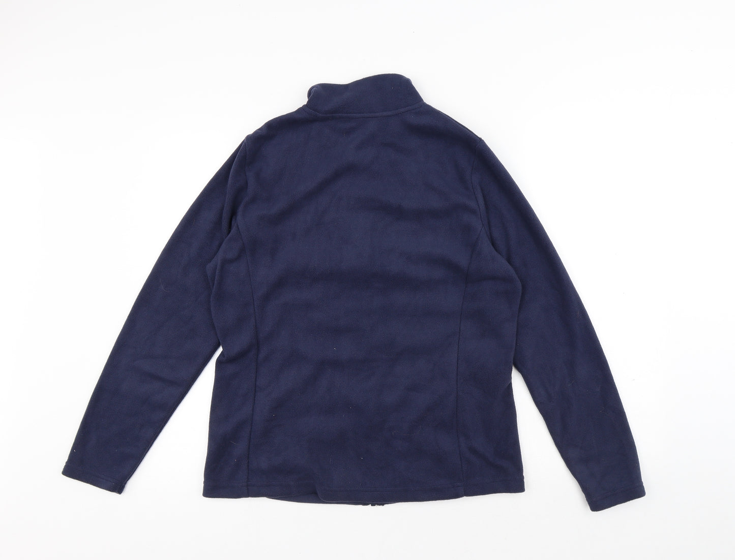 Dunnes Stores Mens Blue Polyester Full Zip Sweatshirt Size M