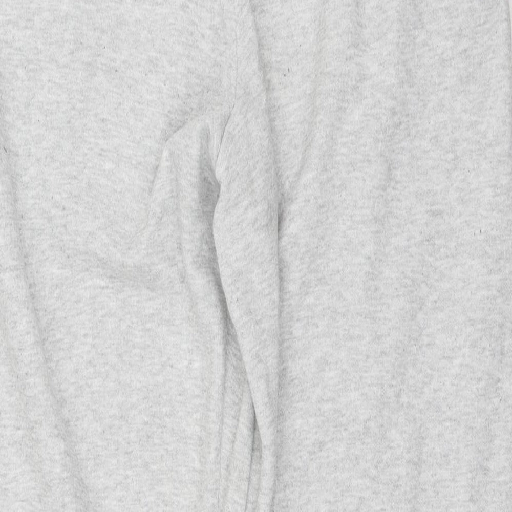 Preworn Mens Grey Cotton Jogger Trousers Size M L28 in Regular Drawstring