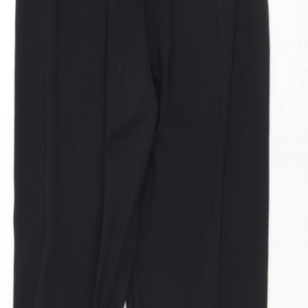 SheIn Girls Black Polyester Jogger Trousers Size 11-12 Years Regular