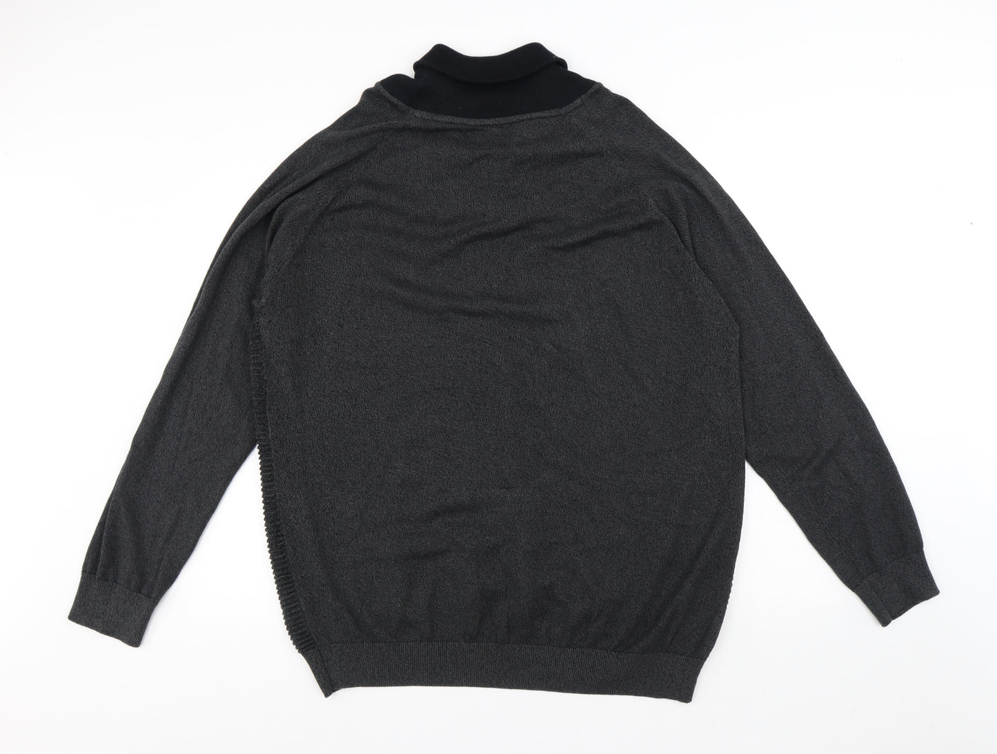 F&F Mens Grey Cotton Pullover Sweatshirt Size XL