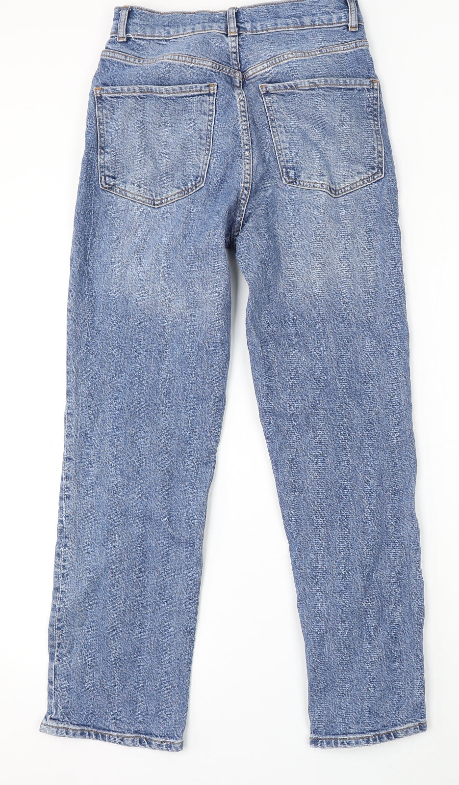 ASOS Womens Blue Cotton Skinny Jeans Size 28 in L32 in Regular Button