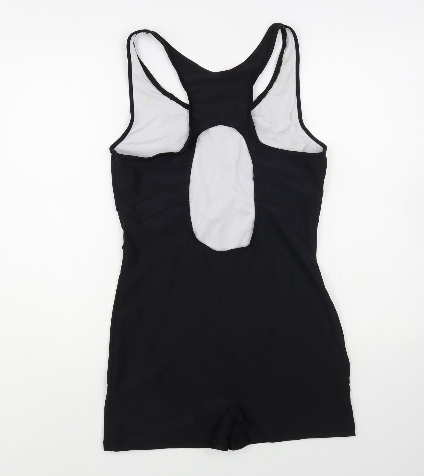Slazenger Womens Black Nylon One Piece Size 18