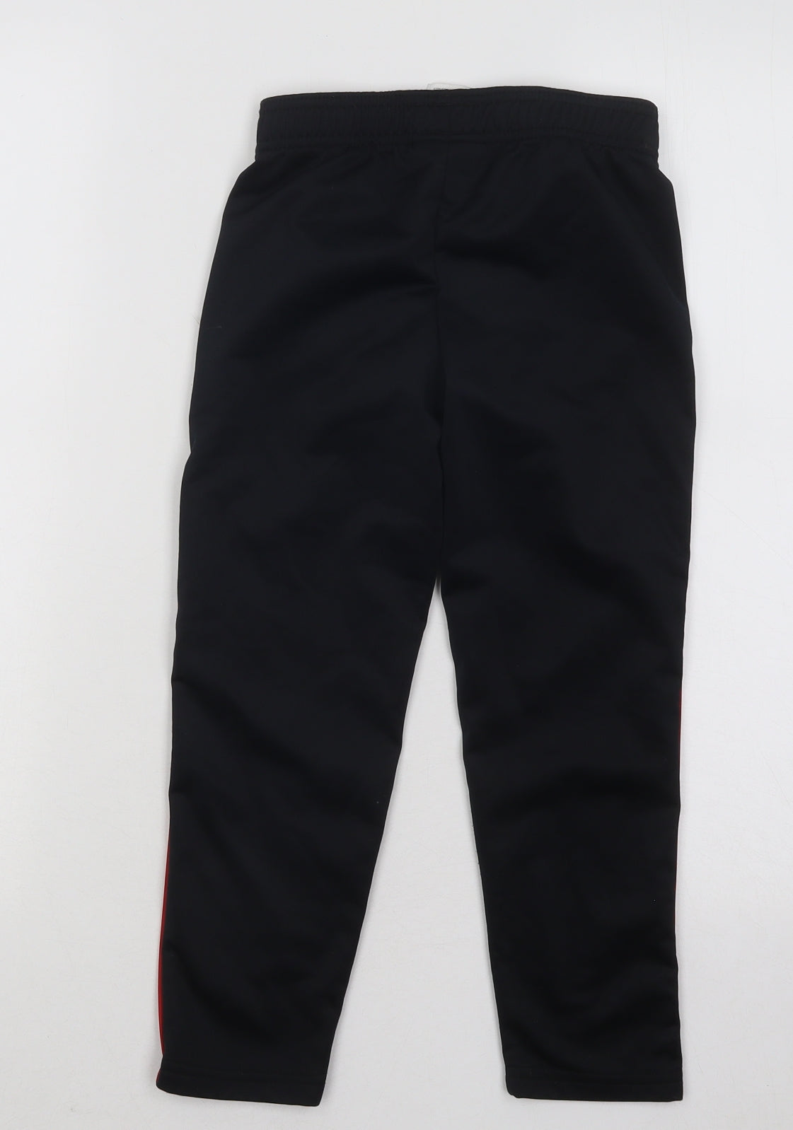 Under armour Boys Black Polyester Jogger Trousers Size 5-6 Years Regular Drawstring