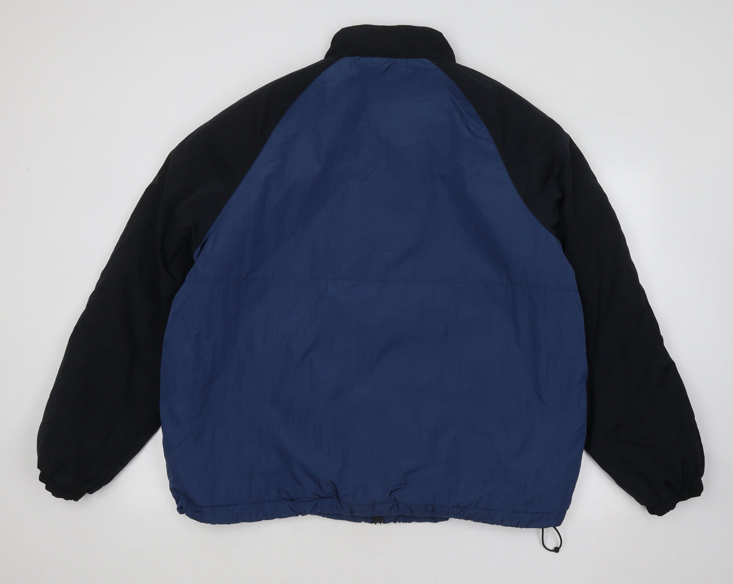Red Herring Mens Black Jacket Coat Size XL Zip