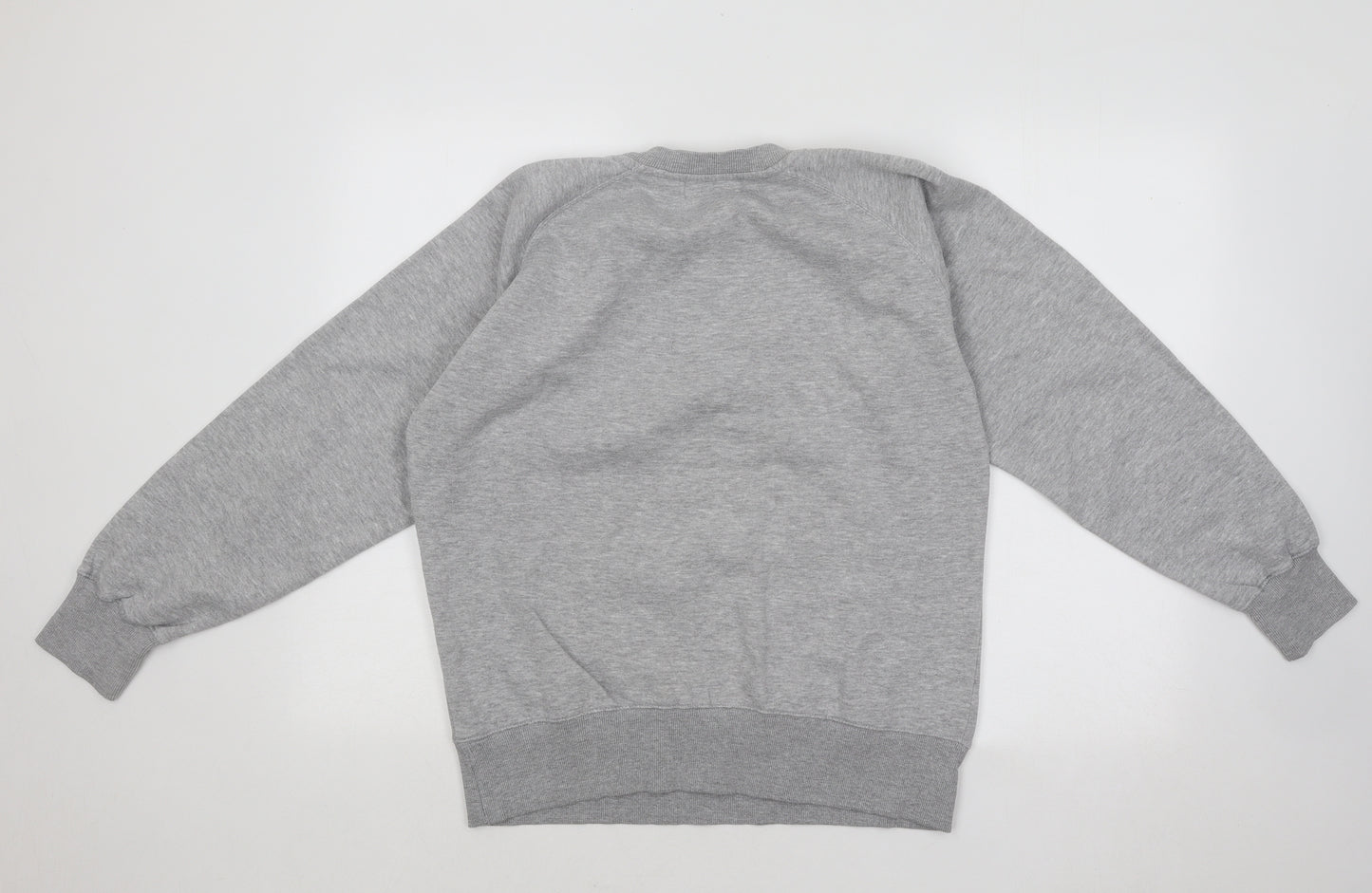 Malaika Womens Grey Cotton Pullover Sweatshirt Size XL Pullover - Dabbin Through The Snow