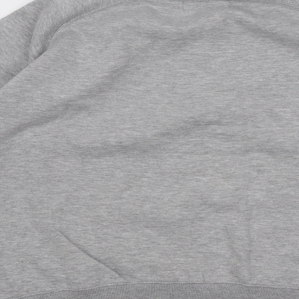 Malaika Womens Grey Cotton Pullover Sweatshirt Size XL Pullover - Dabbin Through The Snow
