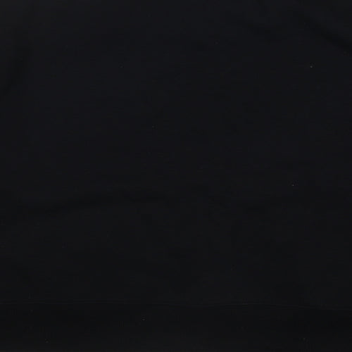 New Look Womens Black Cotton Pullover Sweatshirt Size M Pullover