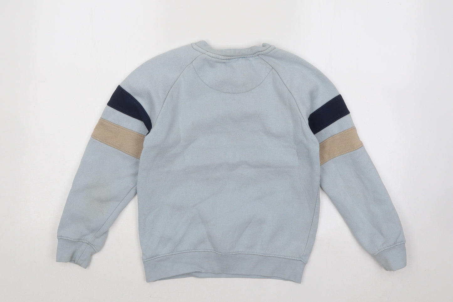 Bellfield Boys Blue Cotton Pullover Sweatshirt Size 9-10 Years Pullover