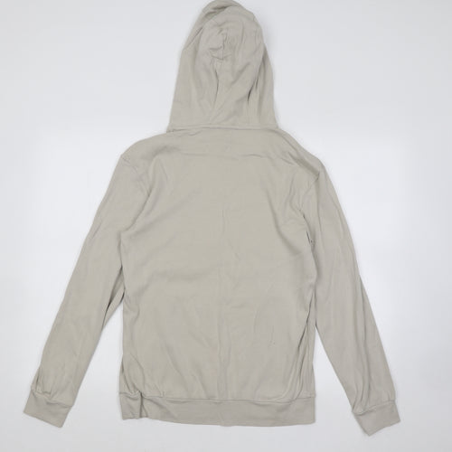 Taylor & Wright Mens Beige Cotton Pullover Hoodie Size S