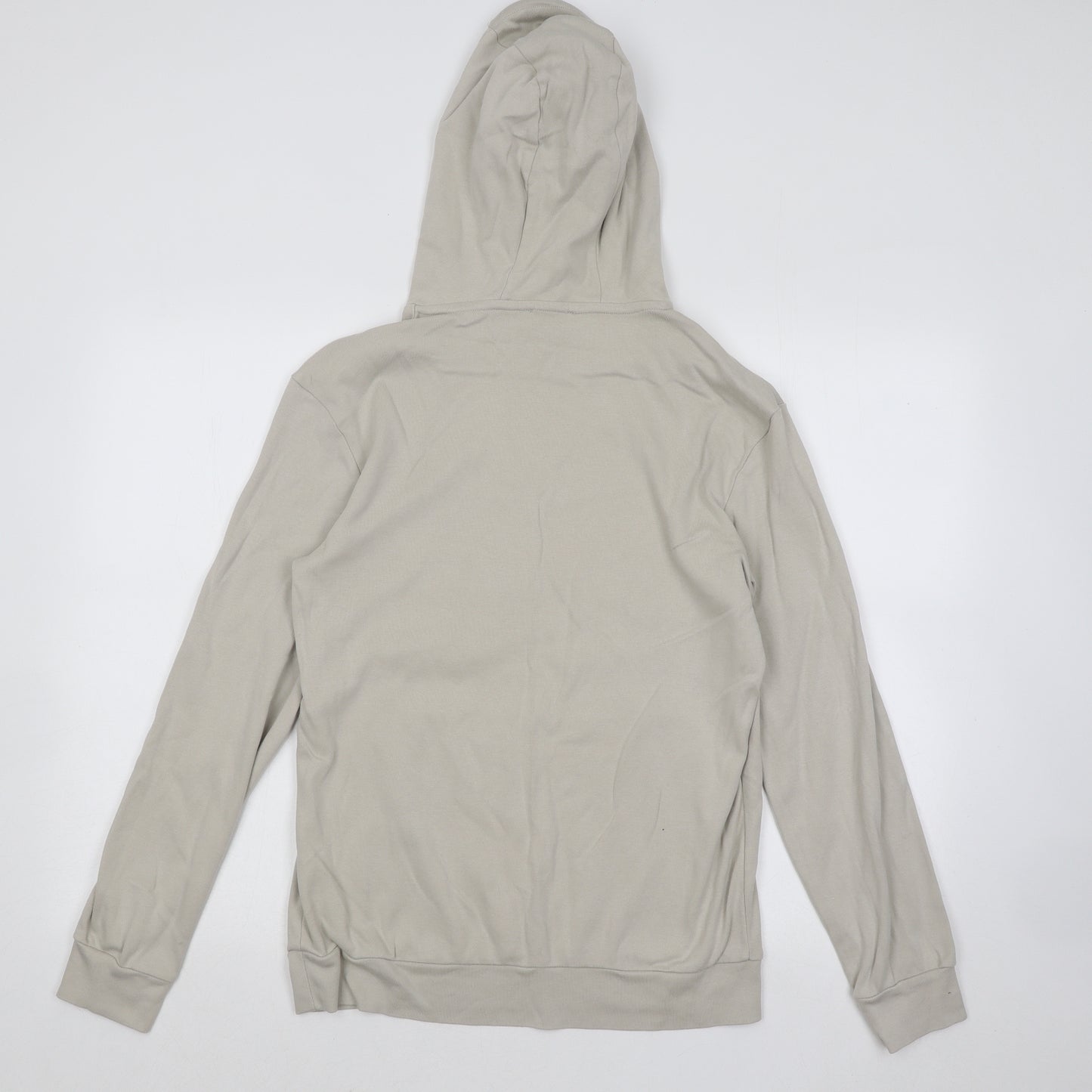 Taylor & Wright Mens Beige Cotton Pullover Hoodie Size S