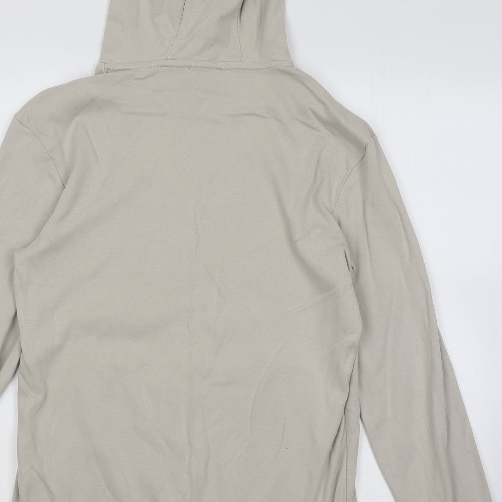 Taylor & Wright Mens Beige Cotton Pullover Hoodie Size S