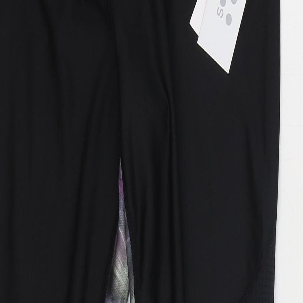 Souluxe Womens Multicoloured Geometric Polyester Jogger Leggings Size 10 L27 in