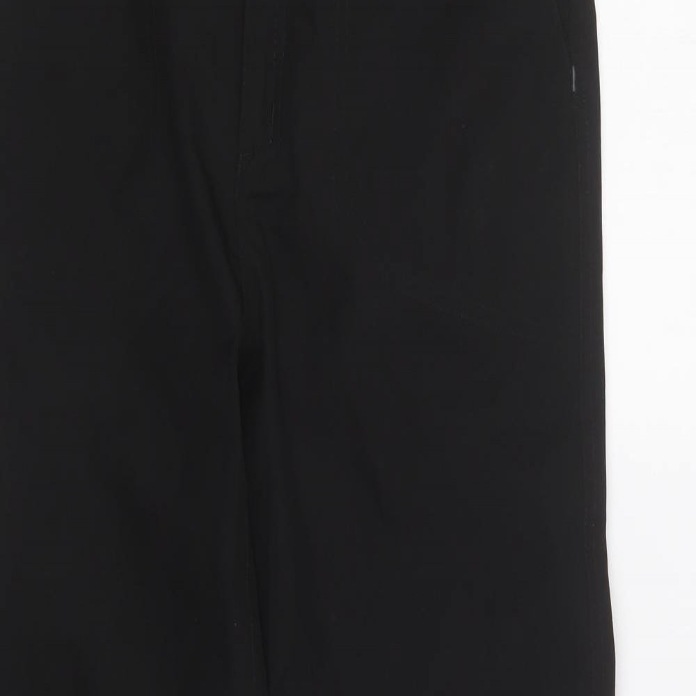 Regatta Boys Black Polyester Rain Trousers Trousers Size 11-12 Years Regular Button
