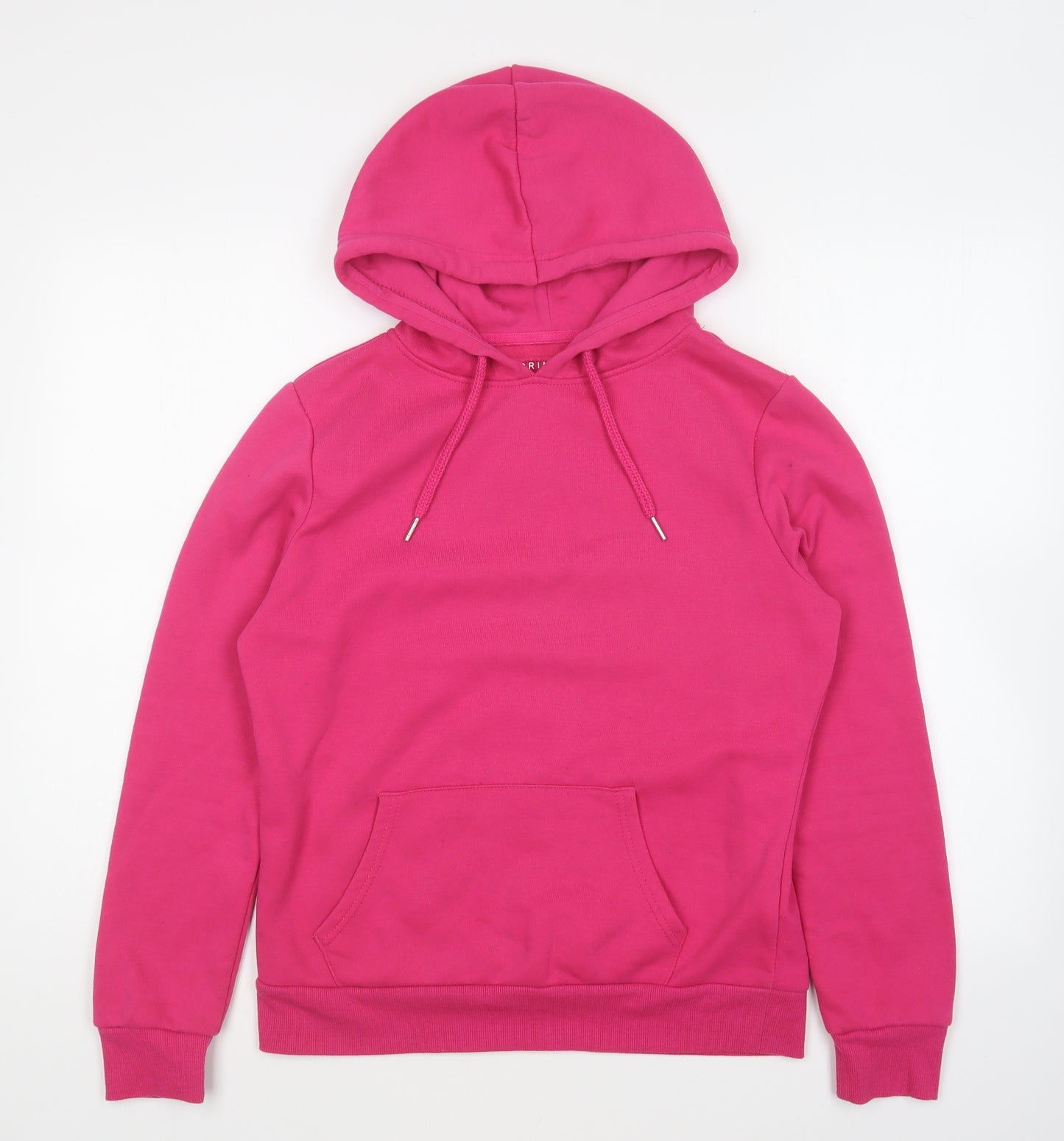 Primark Womens Pink Polyester Pullover Hoodie Size 12 Pullover