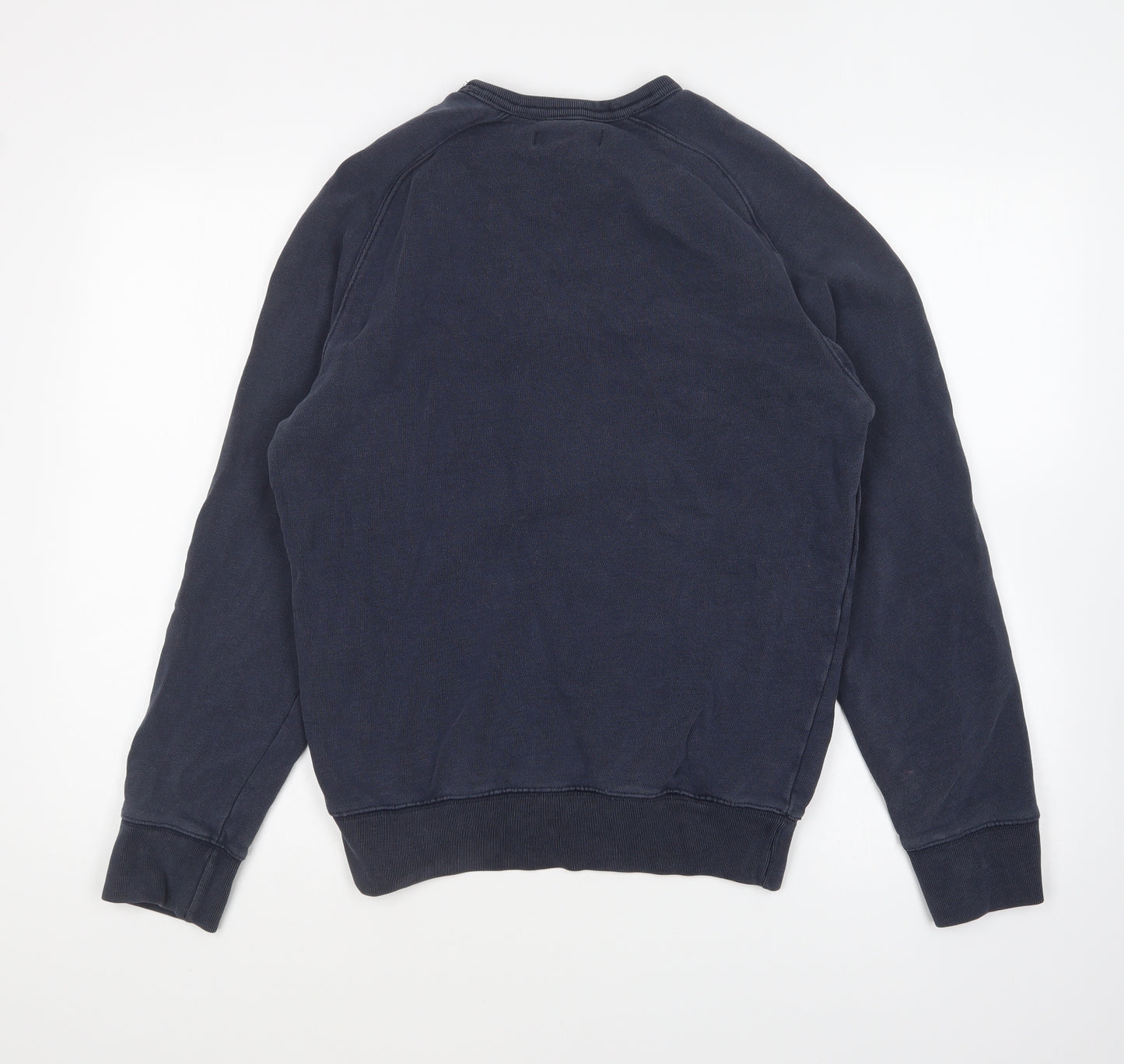 Goodthreads Mens Blue Cotton Pullover Sweatshirt Size S