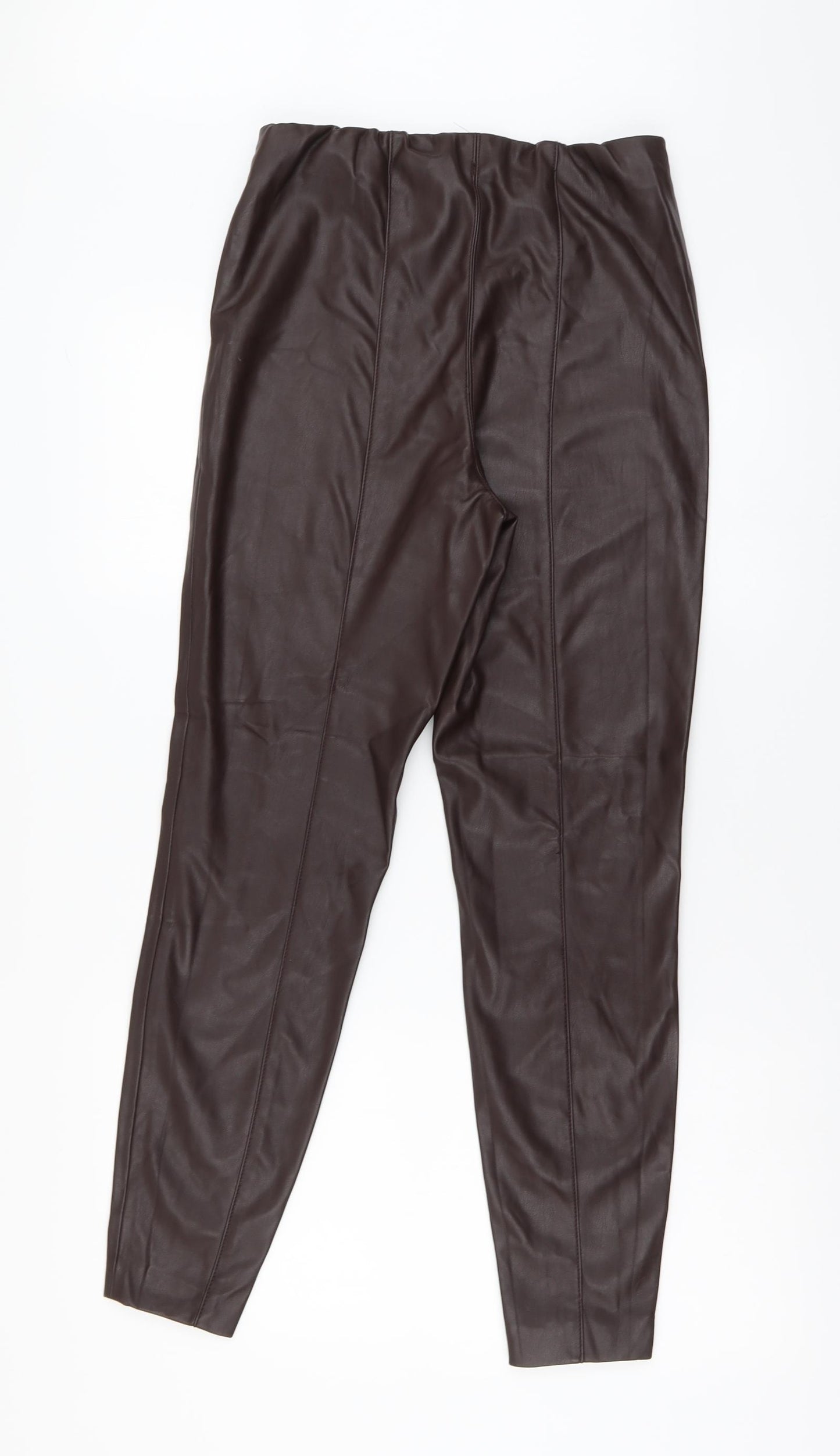 Firetrap Womens Brown Polyester Jegging Leggings Size 12 L29 in