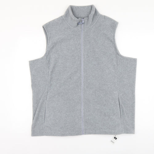 Dunnes Stores Mens Grey Polyester Vest Sweatshirt Size 2XL - Gilet