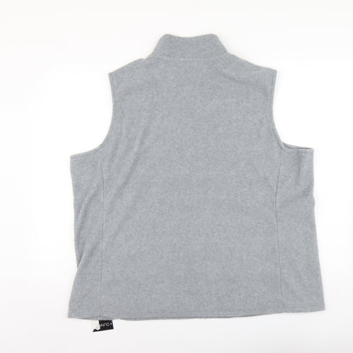 Dunnes Stores Mens Grey Polyester Vest Sweatshirt Size 2XL - Gilet