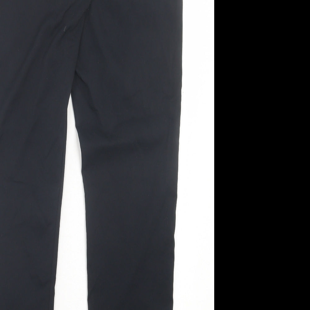 Under armour Mens Black Polyester Trousers Size 30 in L32 in Regular Button